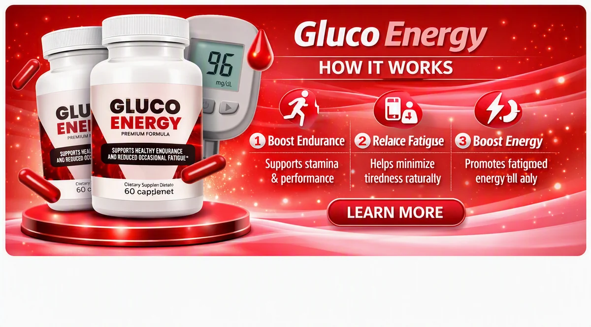 How GlycoEnergy works: boost endurance, relieve fatigue, boost energy